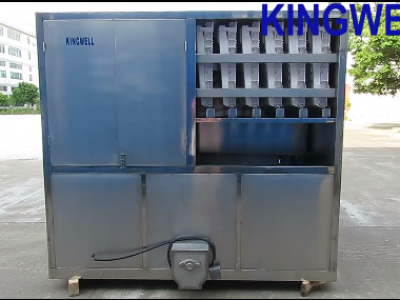 Video of KW-C3 crystal ice cube machine