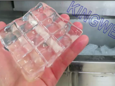  Video of two setsof2.5tons/ day ice cube machine (KW-C2.5) 