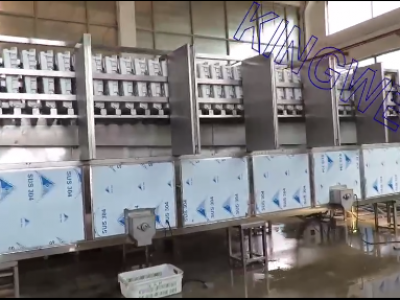Video of KINGWELL 10tons/day cube ice machine (KW-C10)