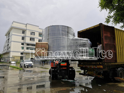 KINGWELL 6 sets of 30tons Flake Ice Machine Delivery to North America