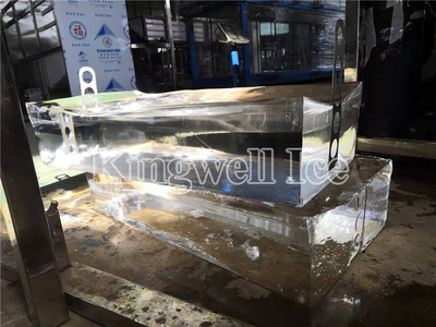 Testing of Kingwell clear block ice machines