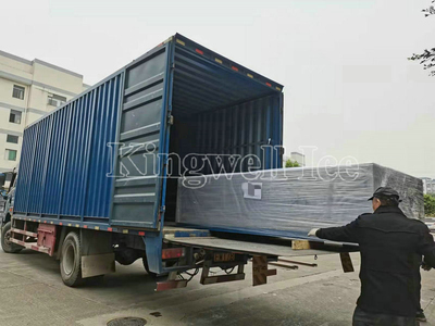 Delivery of 5tons per day brine type block ice machine